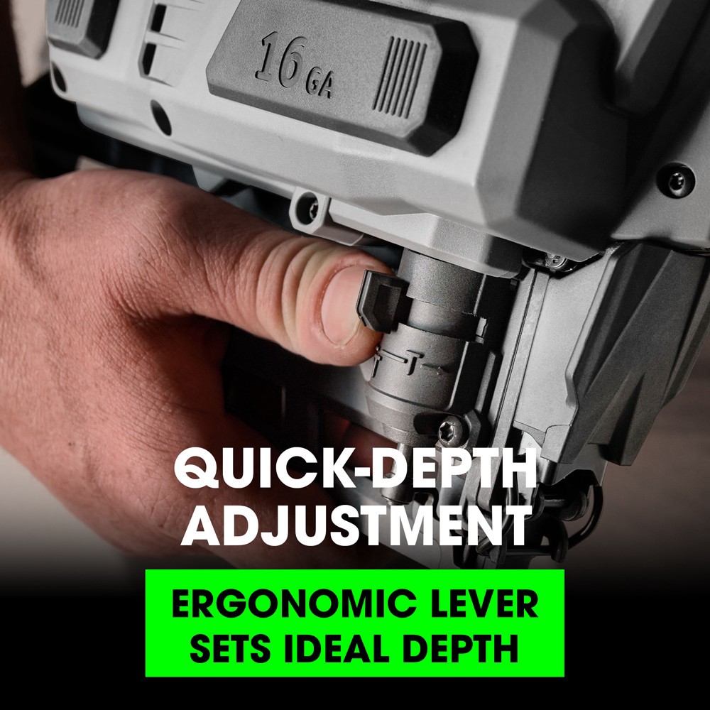 slide 5 of 6, FLEX 2-1/2-in 16 -Gauge Cordless Straight Finish Nailer (Battery Not Included and Charger Not Included), 1 ct