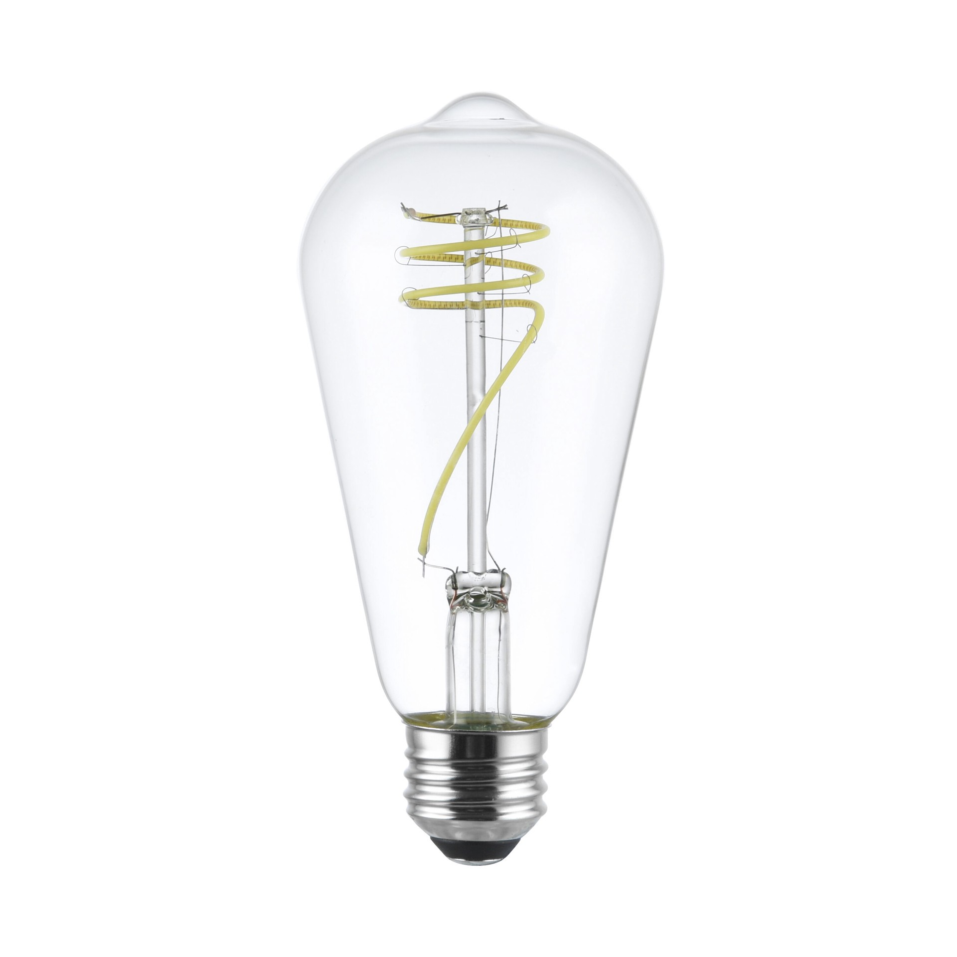 slide 4 of 6, Utilitech Designer Filament 60 -Watt EQ ST19 Daylight Medium base (E-26) Dimmable LED General purpose Light Bulb 3 -Pack, 1 ct