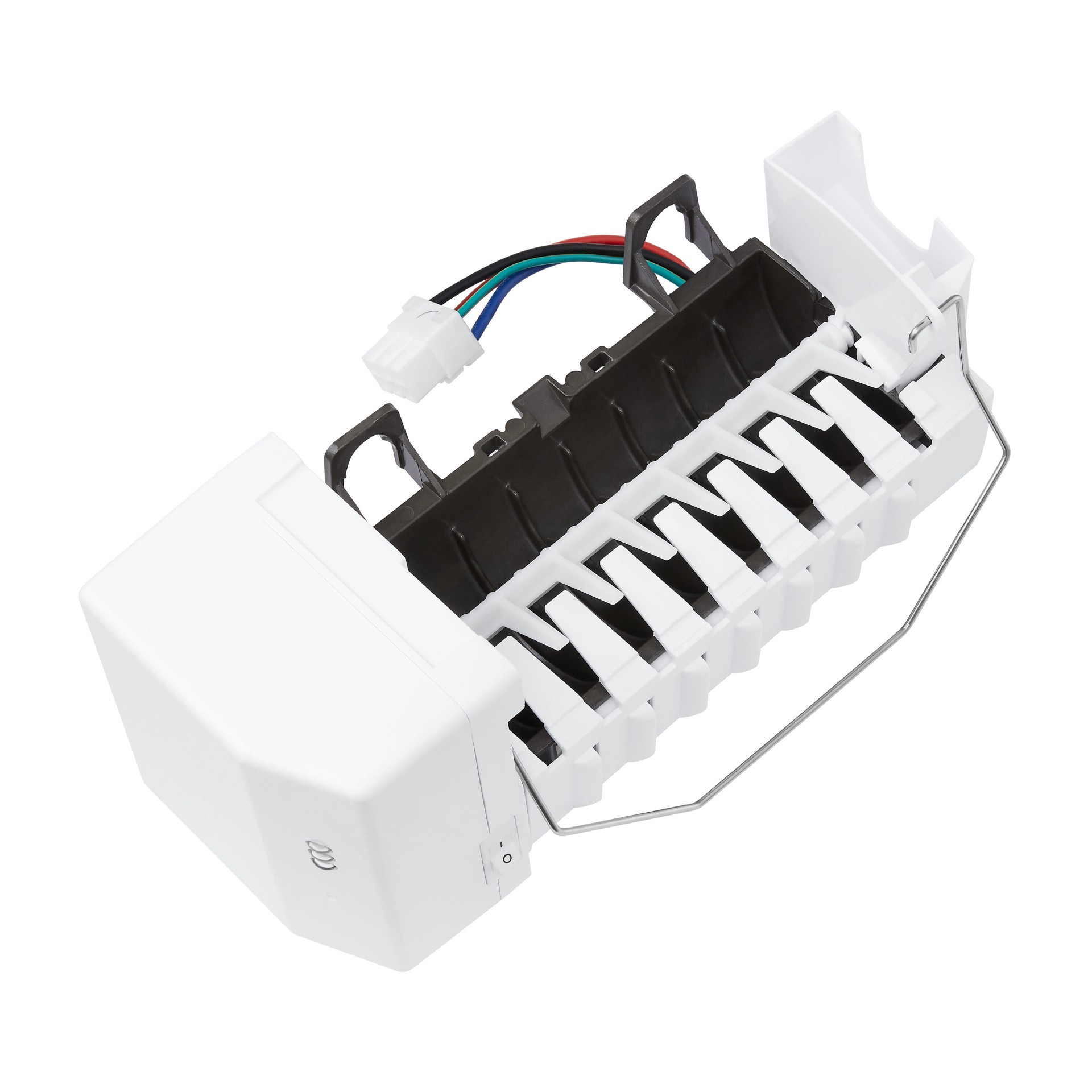 slide 5 of 6, LG 2.2-lb Ice Per day Built-In Cubed Ice Maker (White), 1 ct