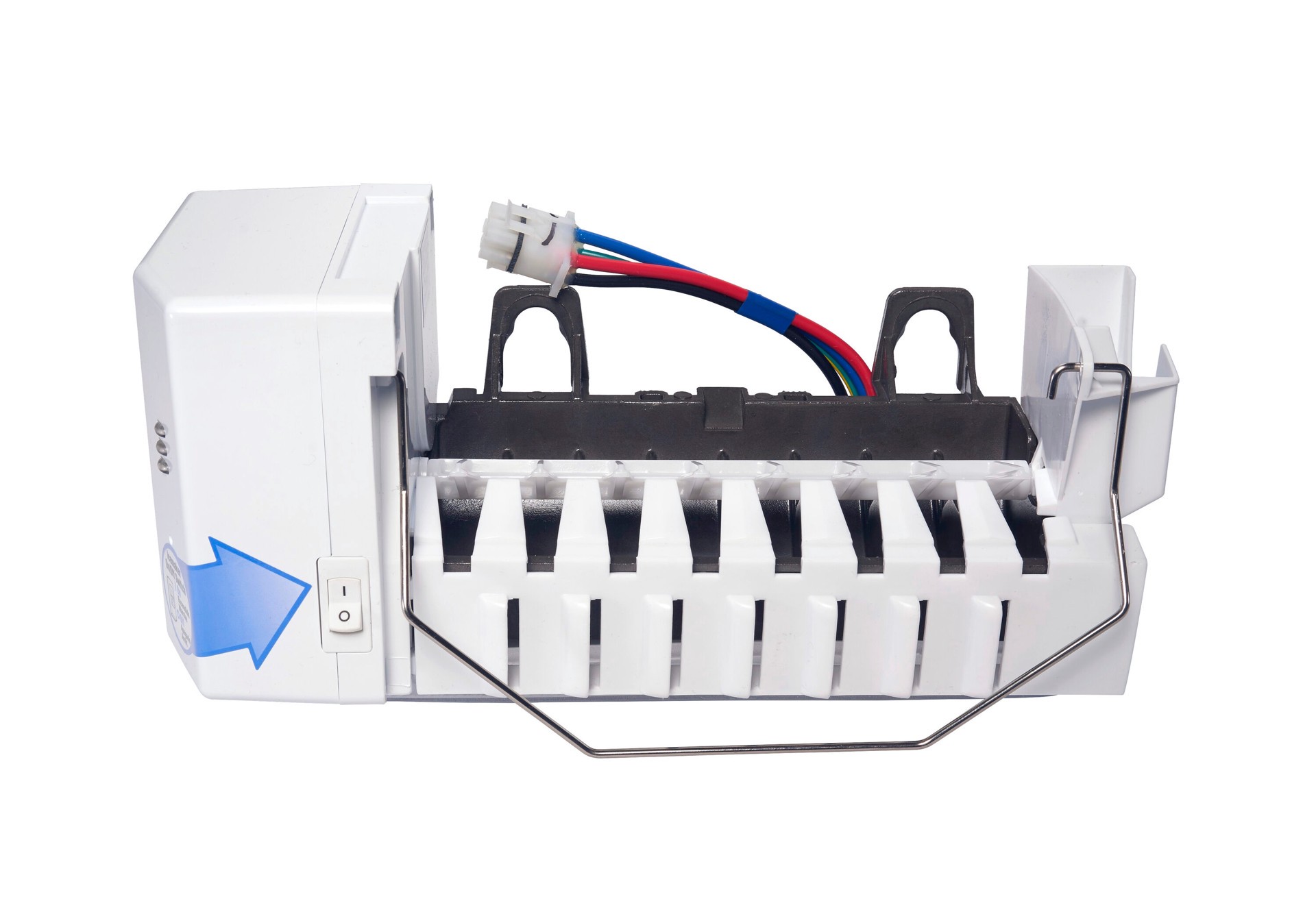 slide 6 of 6, LG 2.2-lb Ice Per day Built-In Cubed Ice Maker (White), 1 ct