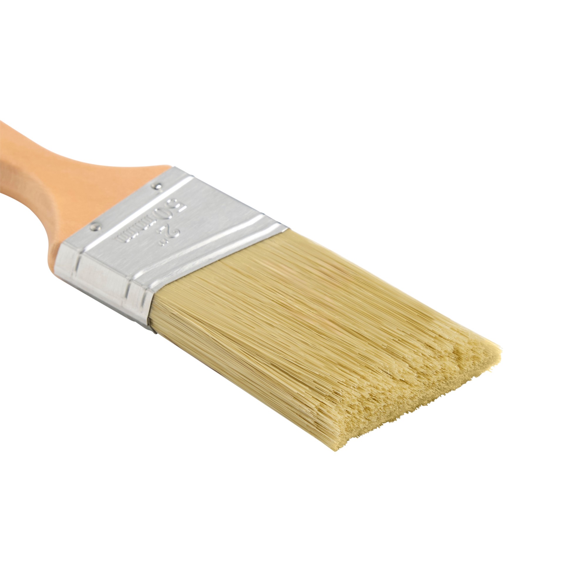 slide 3 of 6, Project Source Better All Paints and Stains 2-in Reusable Angle Wall Trim Brush, 1 ct