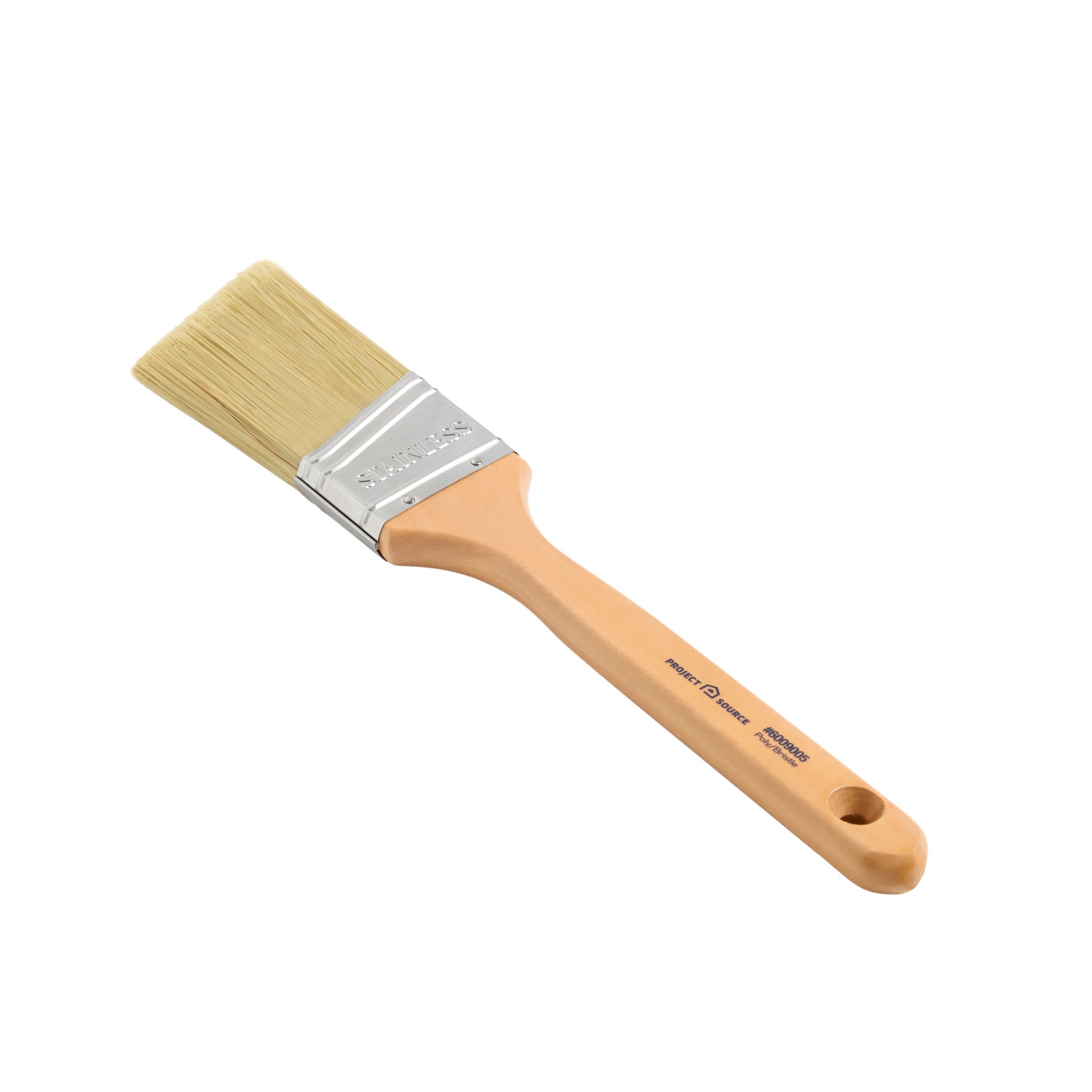 slide 6 of 6, Project Source Better All Paints and Stains 2-in Reusable Angle Wall Trim Brush, 1 ct