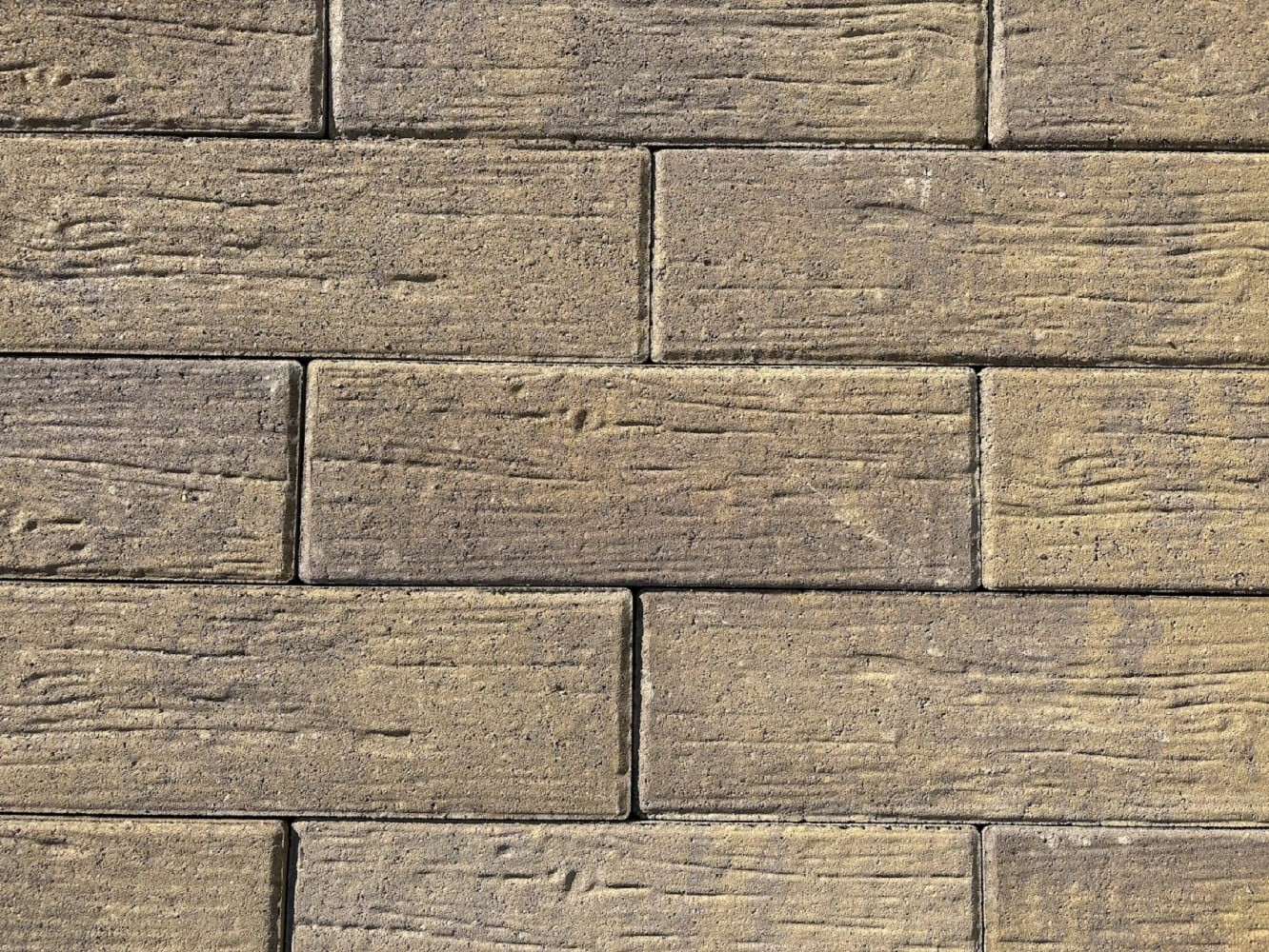 slide 2 of 5, CastleLite 18-in L x 6-in W x 2-in H Rectangle WOODGRAIN Mojave Blend Concrete Paver, 1 ct