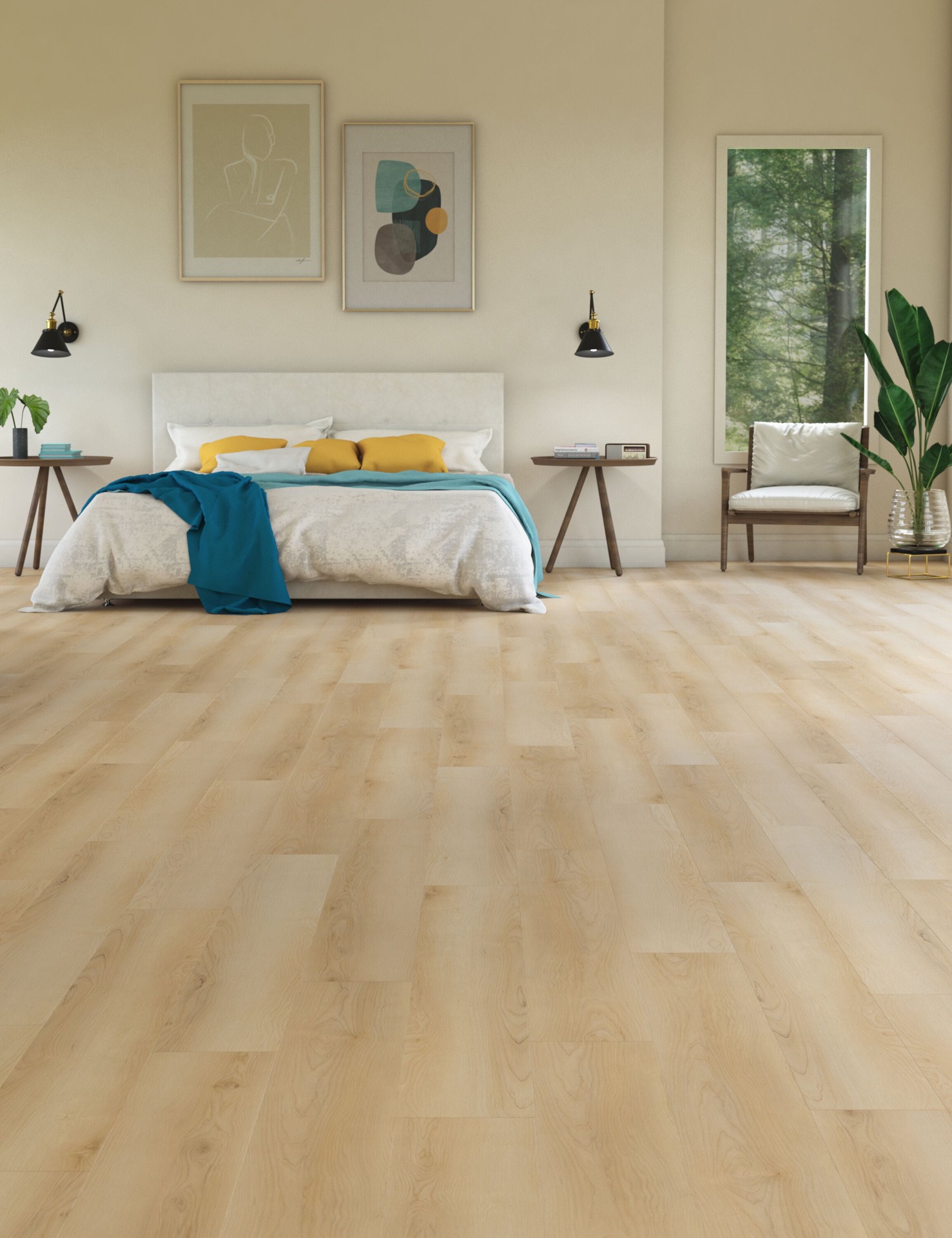 slide 4 of 6, Dreamcore Sunbury Oak 22-mil x 7-in W x 48-in L Waterproof Luxury Vinyl Plank Flooring ( 18.57-sq ft Carton ), 1 ct