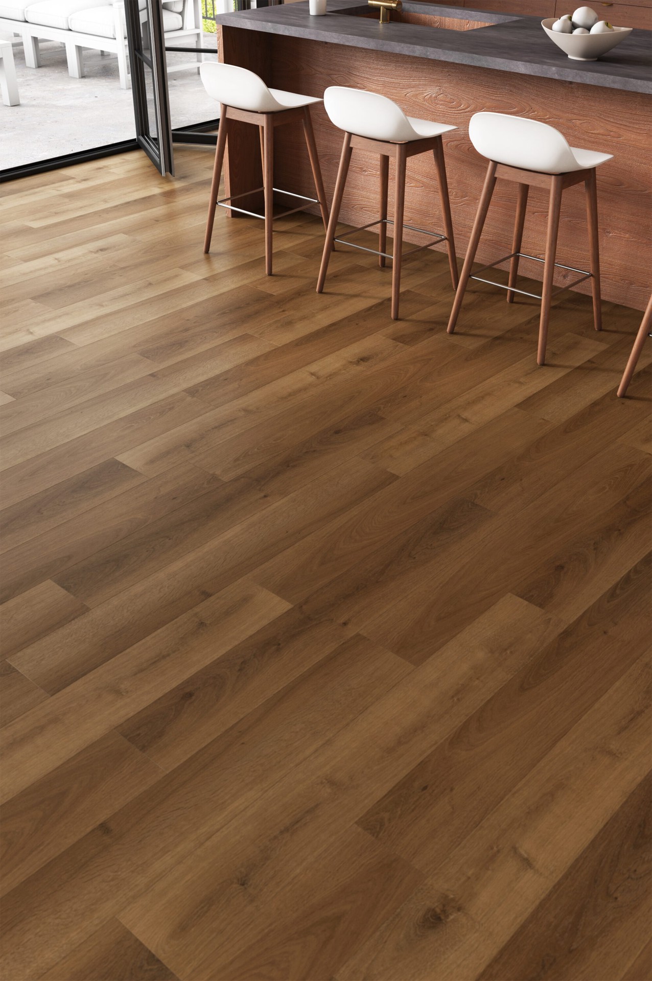 slide 3 of 6, Dreamcore Emporia Oak 22-mil x 7-in W x 48-in L Waterproof Luxury Vinyl Plank Flooring ( 18.57-sq ft Carton ), 1 ct
