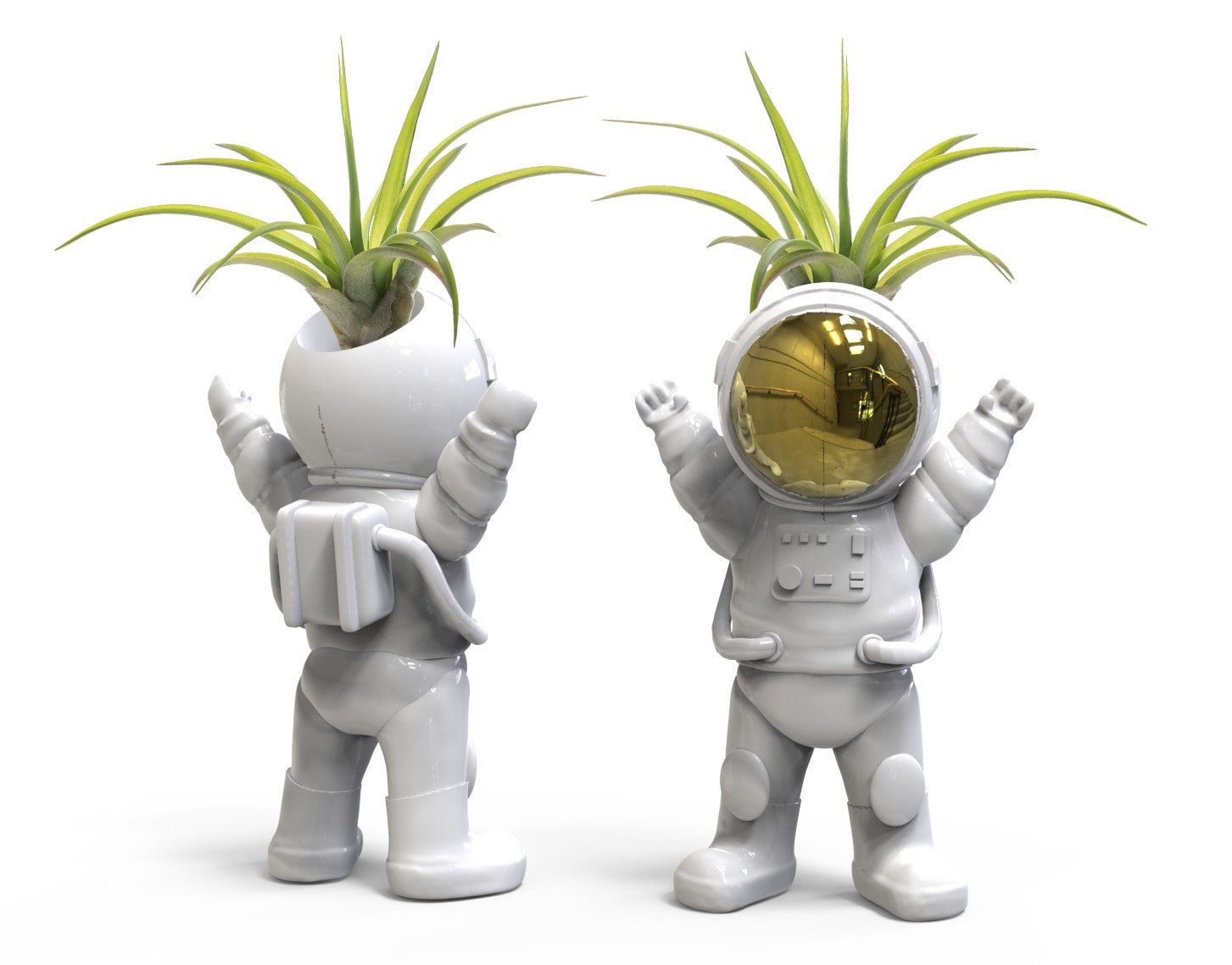 LiveTrends Major Tom - Air Plant House plant in 1 -Pack Figurine 1 -Pack |  Shipt