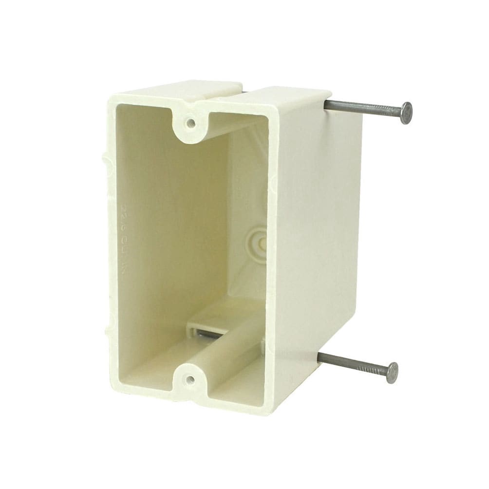 Allied Moulded Products 1 -Gang Fiberglass Weatherproof New work ...