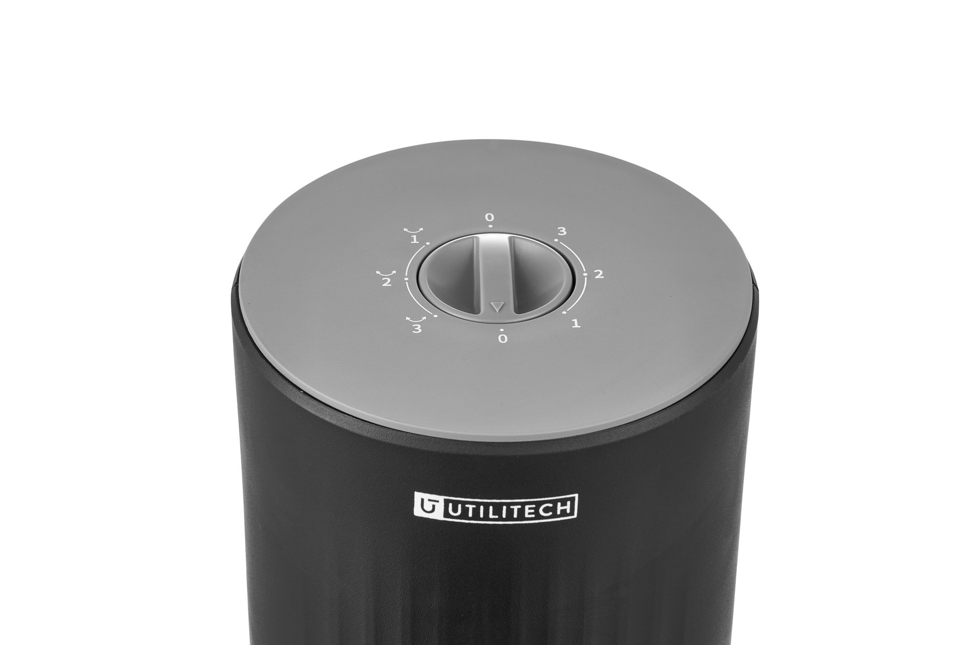 slide 6 of 6, Utilitech 28-in 120 -Volt 3 -Speed Indoor BLACK/MATTE Oscillating Tower Fan, 1 ct