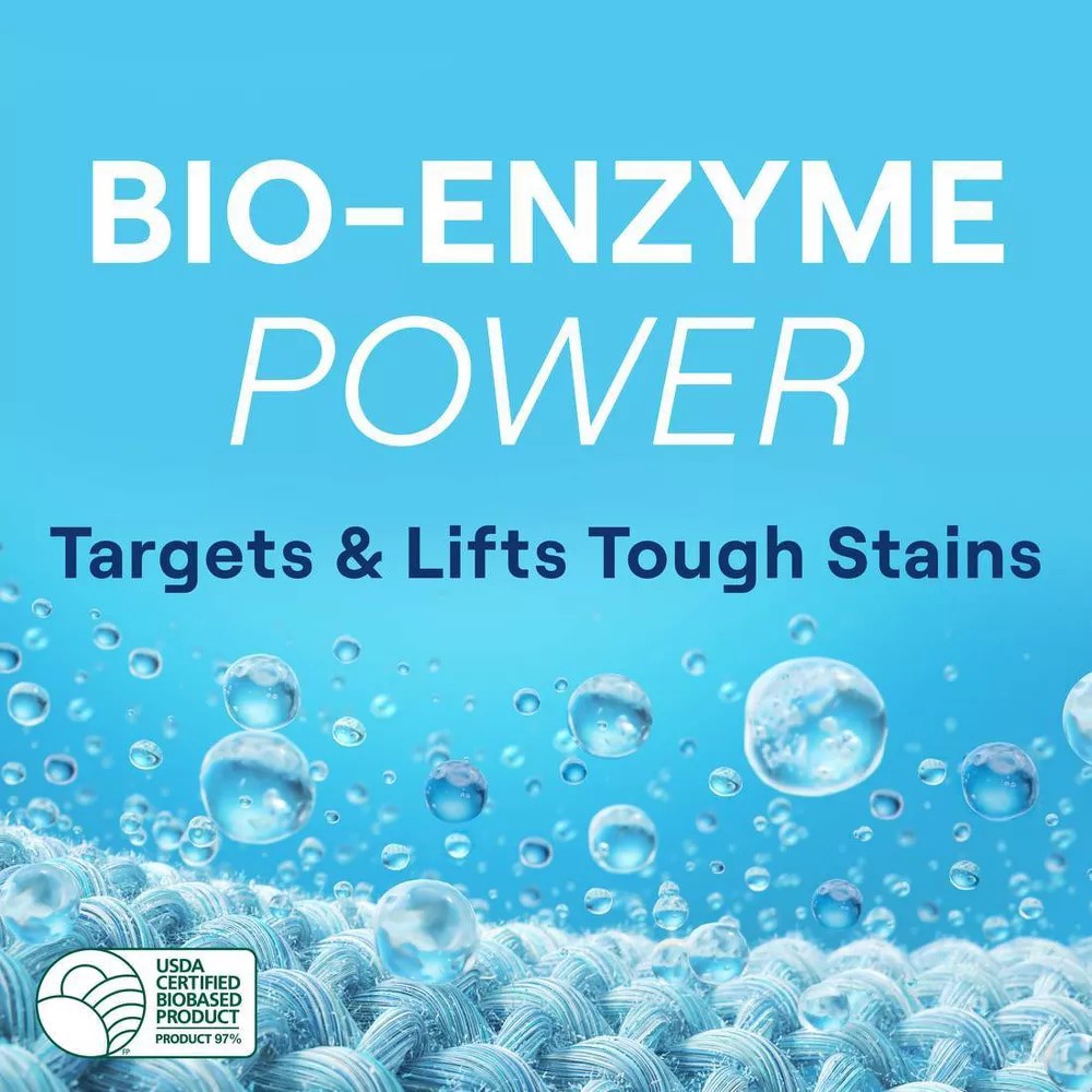 slide 2 of 6, Seventh Generation Free and Clear for Sensitive Skin Unscented HE Laundry Detergent 60 Loads 90 -fl oz, 1 ct