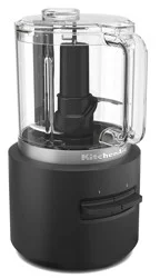 KitchenAid Go 5-Cup Plastic Mini Food Chopper ( Matte Black )
