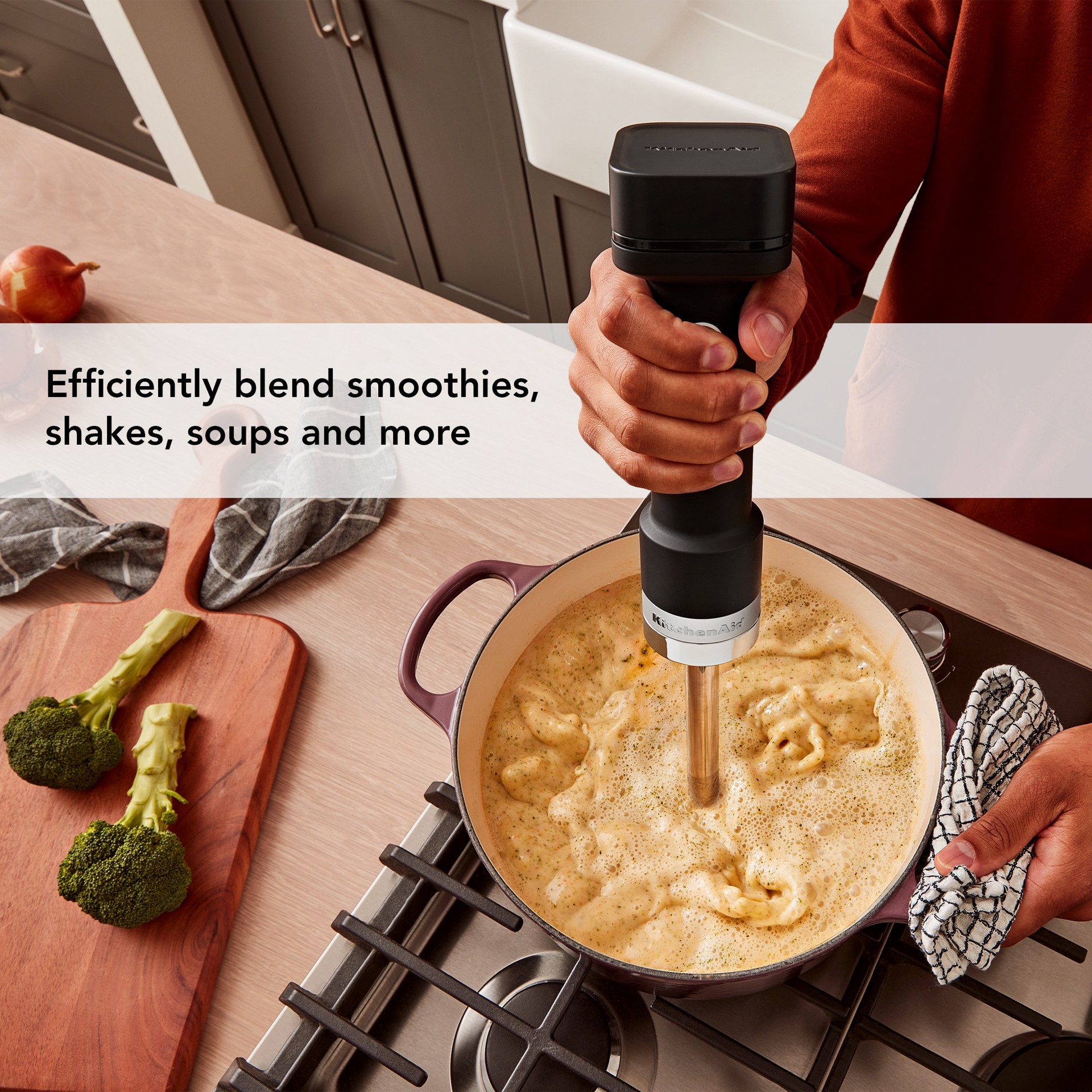 slide 5 of 6, KitchenAid Go Immersion Blender ( Matte Black ), 1 ct
