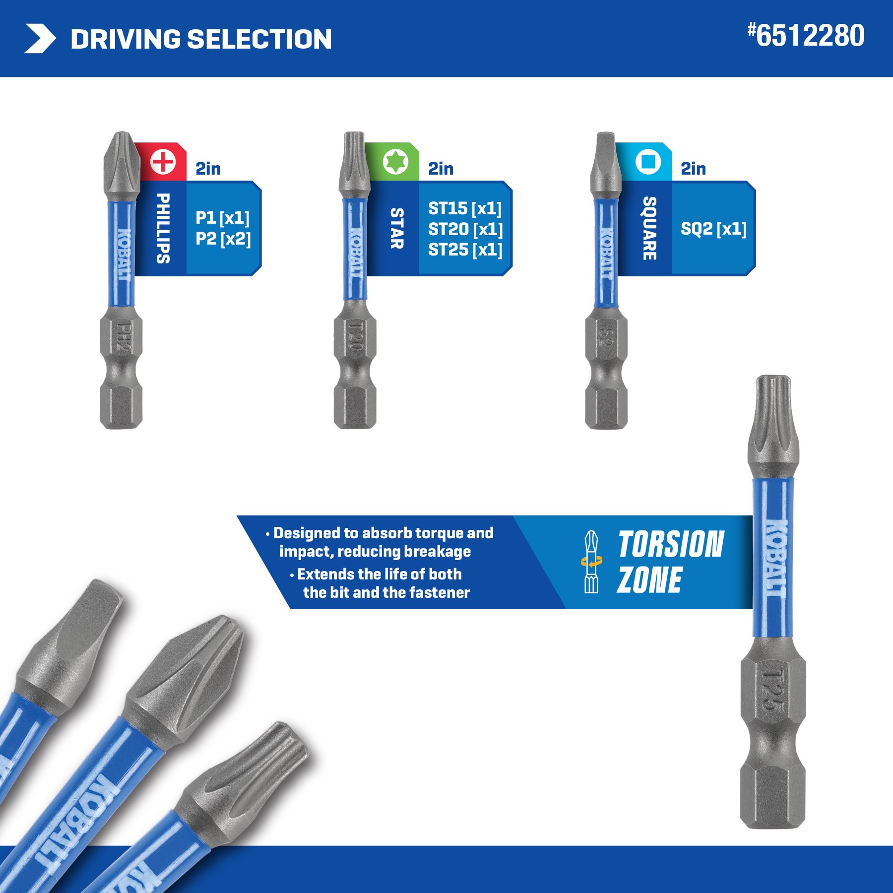 slide 5 of 6, Kobalt 21 -Piece x Titanium coated HSS Jobber length Twist Drill Bit Set, 1 ct