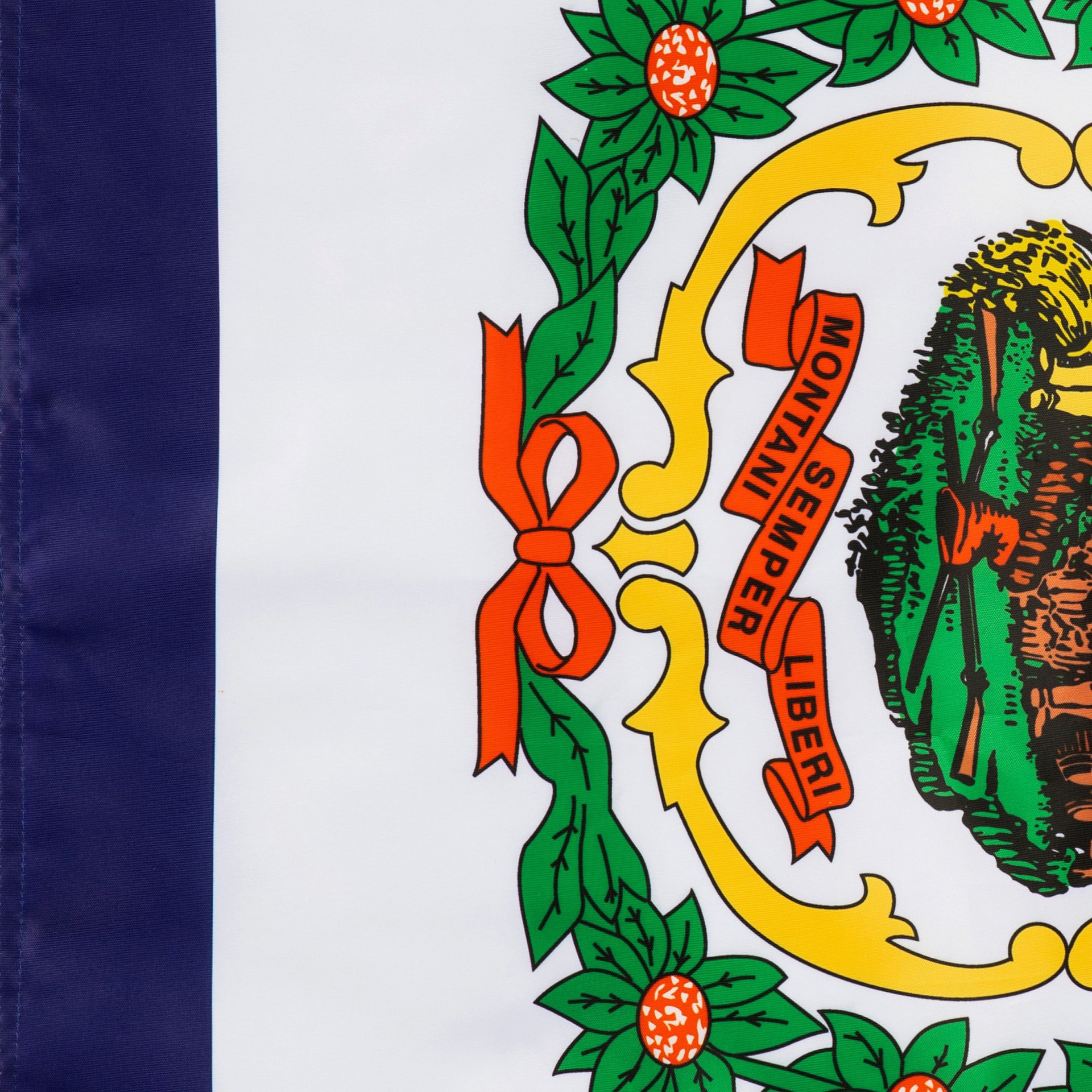 slide 5 of 6, Style Selections 2 W x 4 H State West Virginia State House flag, 1 ct