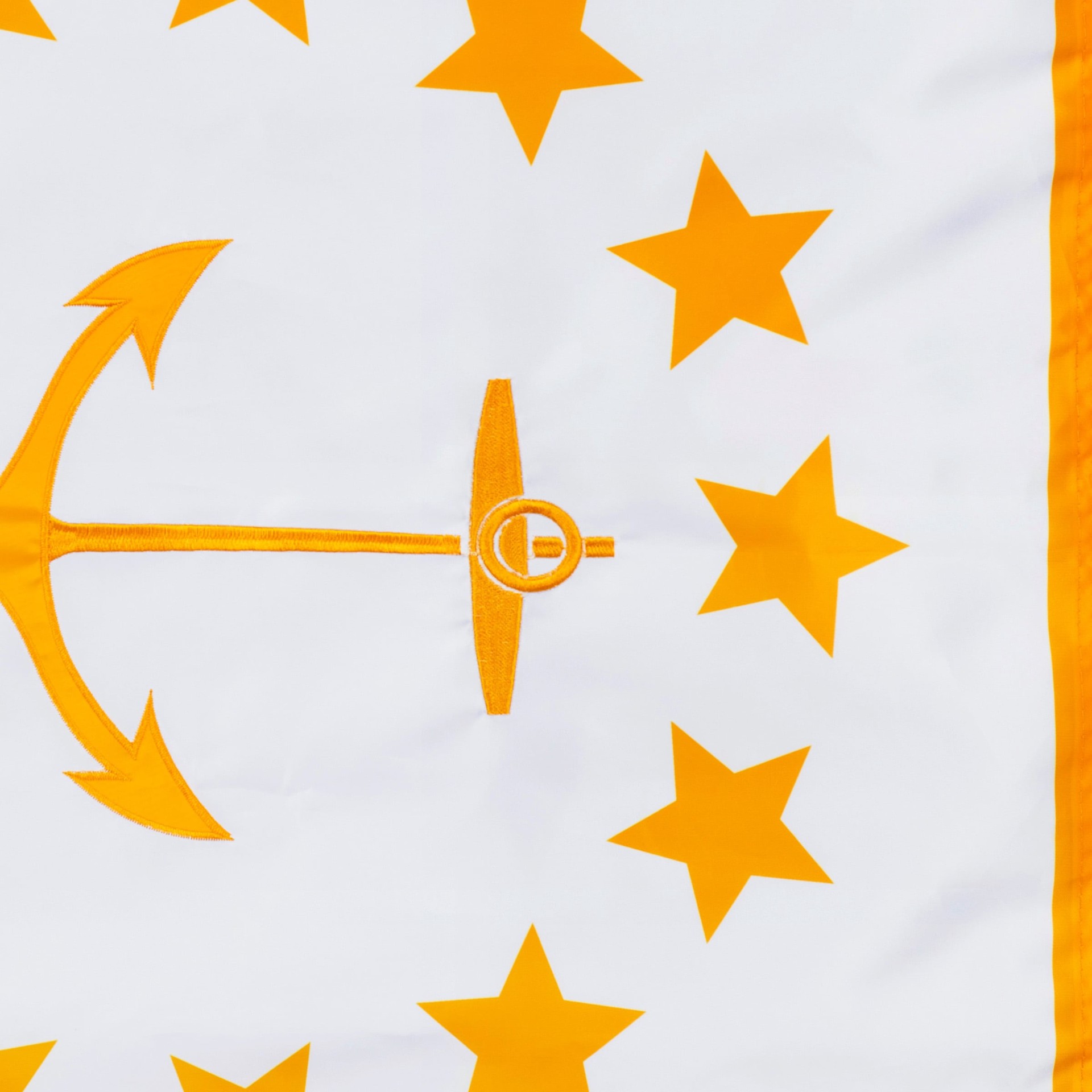 slide 6 of 6, Style Selections 2 W x 4 H State Rhode Island State House flag, 1 ct