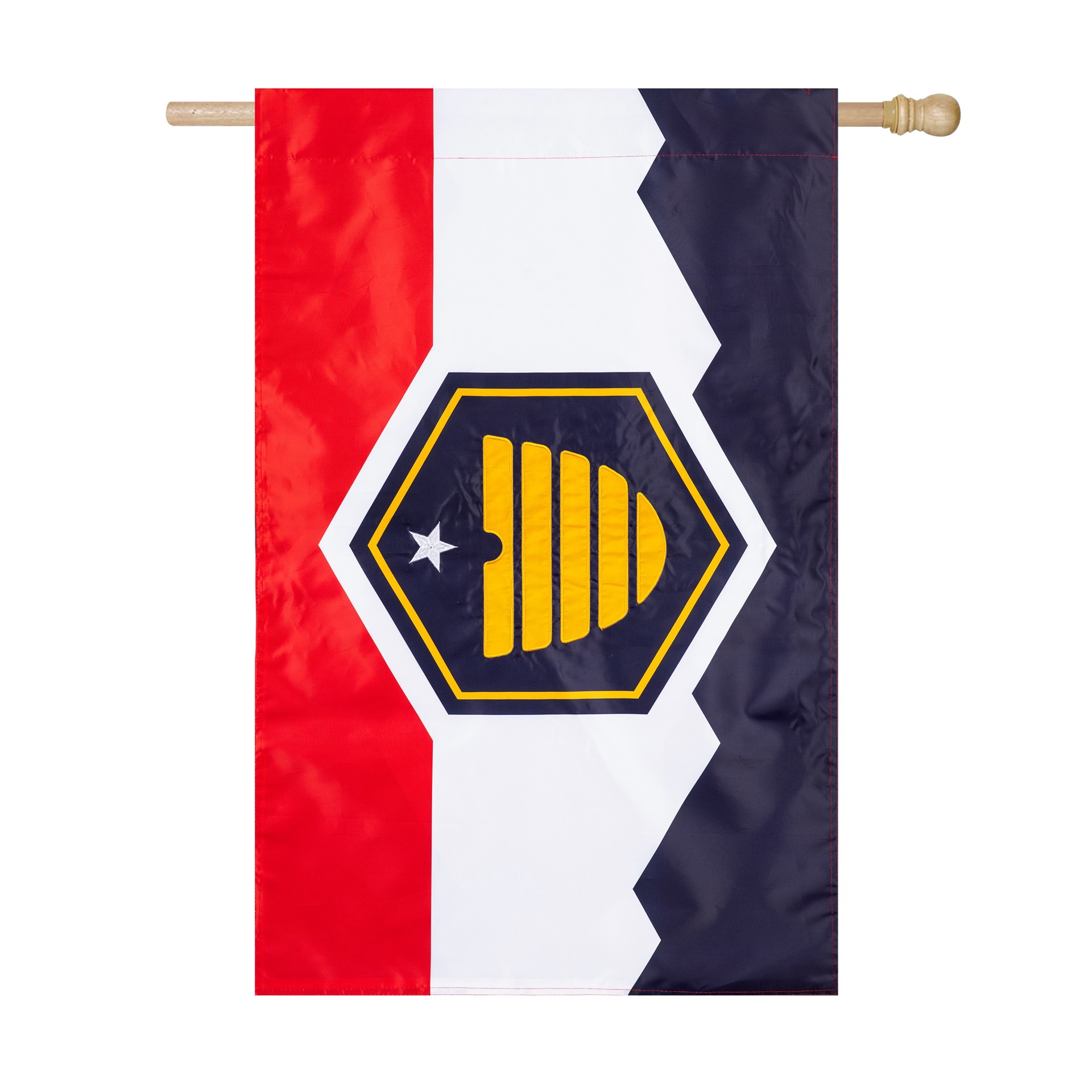 slide 2 of 6, Style Selections 2 W x 4 H State Utah State House flag, 1 ct