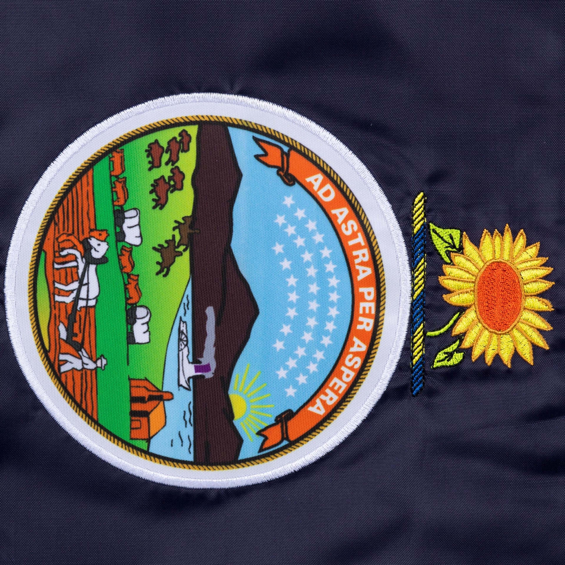 slide 5 of 6, Style Selections 1 W x 1.5 H State Kansas State Garden flag, 1 ct