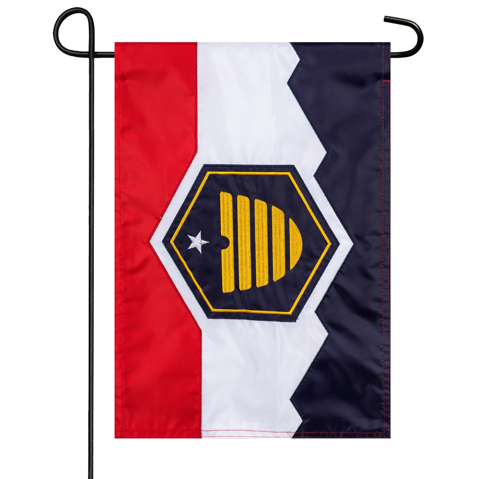 slide 2 of 6, Style Selections 1 W x 1.5 H State Utah State Garden flag, 1 ct