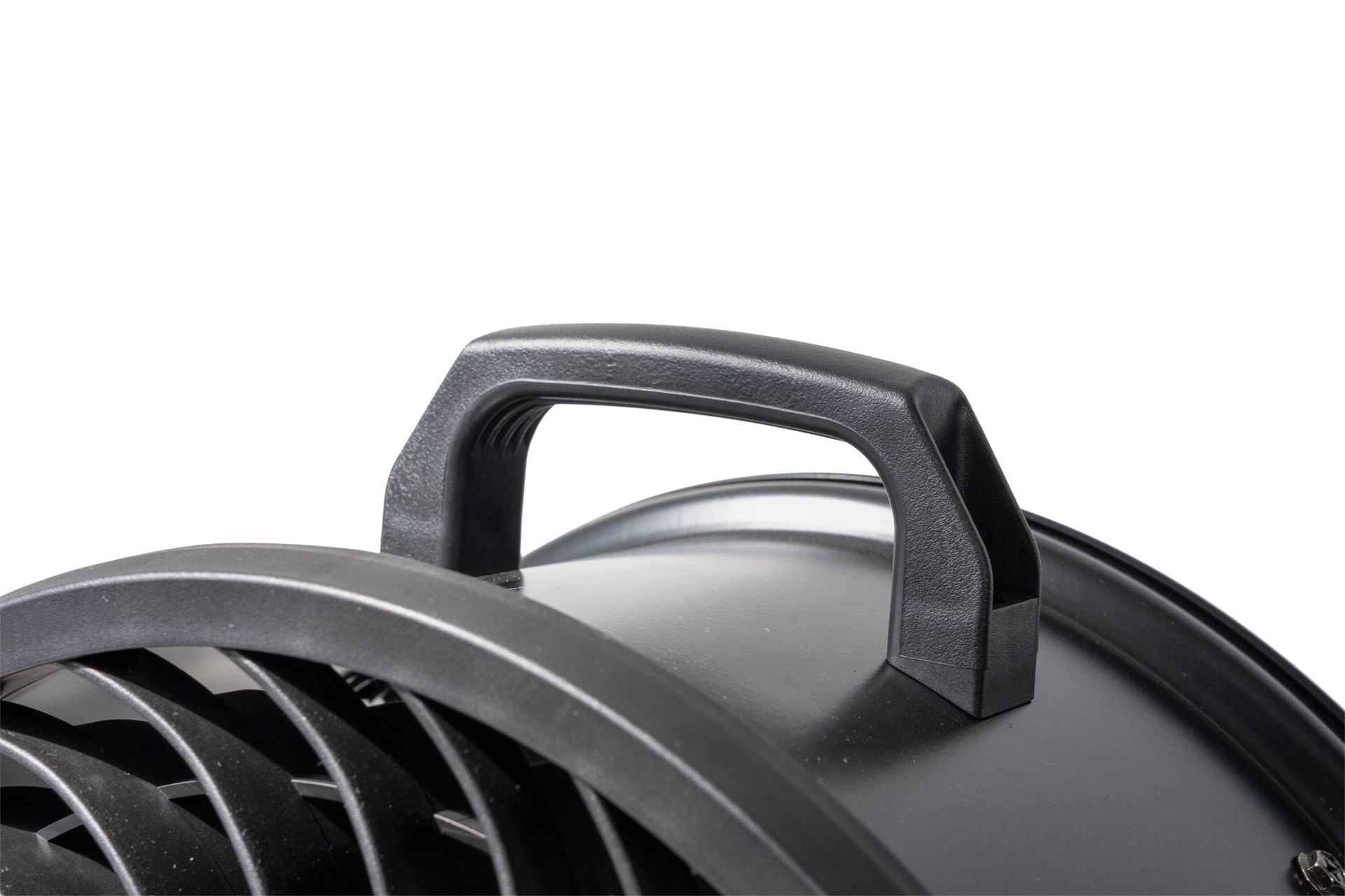 slide 6 of 6, Utilitech 16-in 120 -Volt 3 -Speed High Velocity Indoor Black Floor Fan, 1 ct