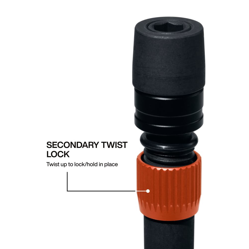 slide 4 of 5, Klein Tools 6-Inch Dual-Lock Impact Extension, 1 ct