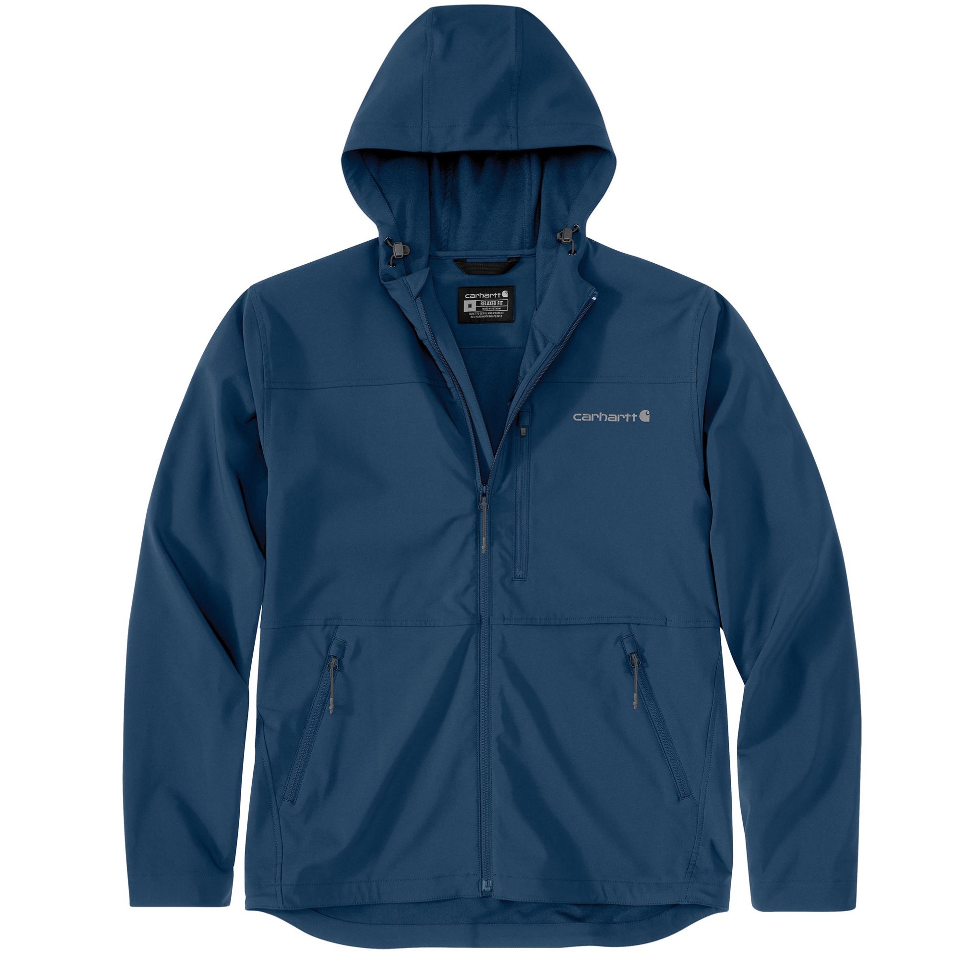slide 2 of 5, Carhartt Men's Deep Ocean Hooded Rain jacket ( Extra Large ), 1 ct