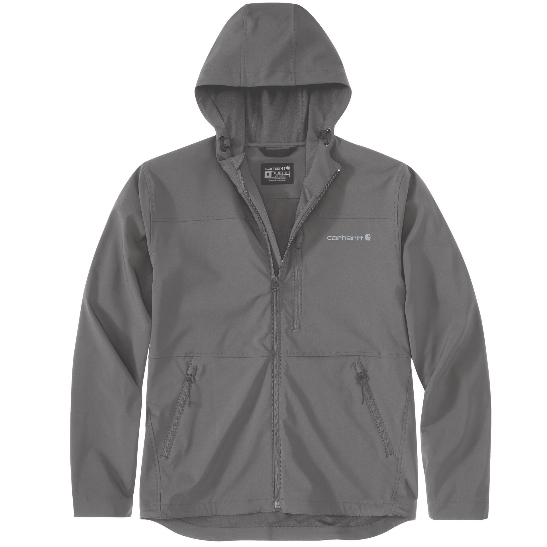 slide 3 of 5, Carhartt Men's Steel Hooded Rain jacket ( Large ), 1 ct