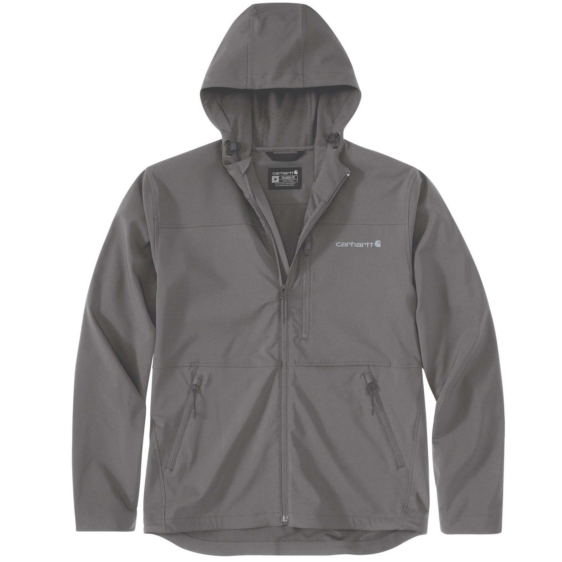 slide 3 of 5, Carhartt Men's Steel Hooded Rain jacket ( 2XL ), 1 ct