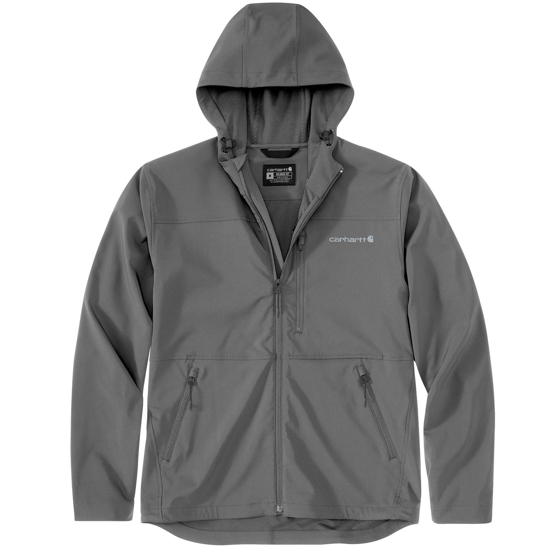 slide 2 of 5, Carhartt Men's Steel Hooded Rain jacket ( Extra Large ), 1 ct