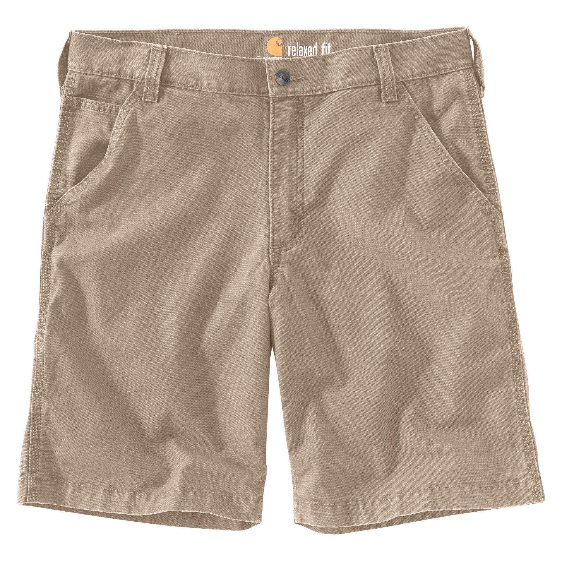 slide 2 of 4, Carhartt Men's Tan Canvas 10-in Carpenter shorts ( Size: 42 ), 1 ct