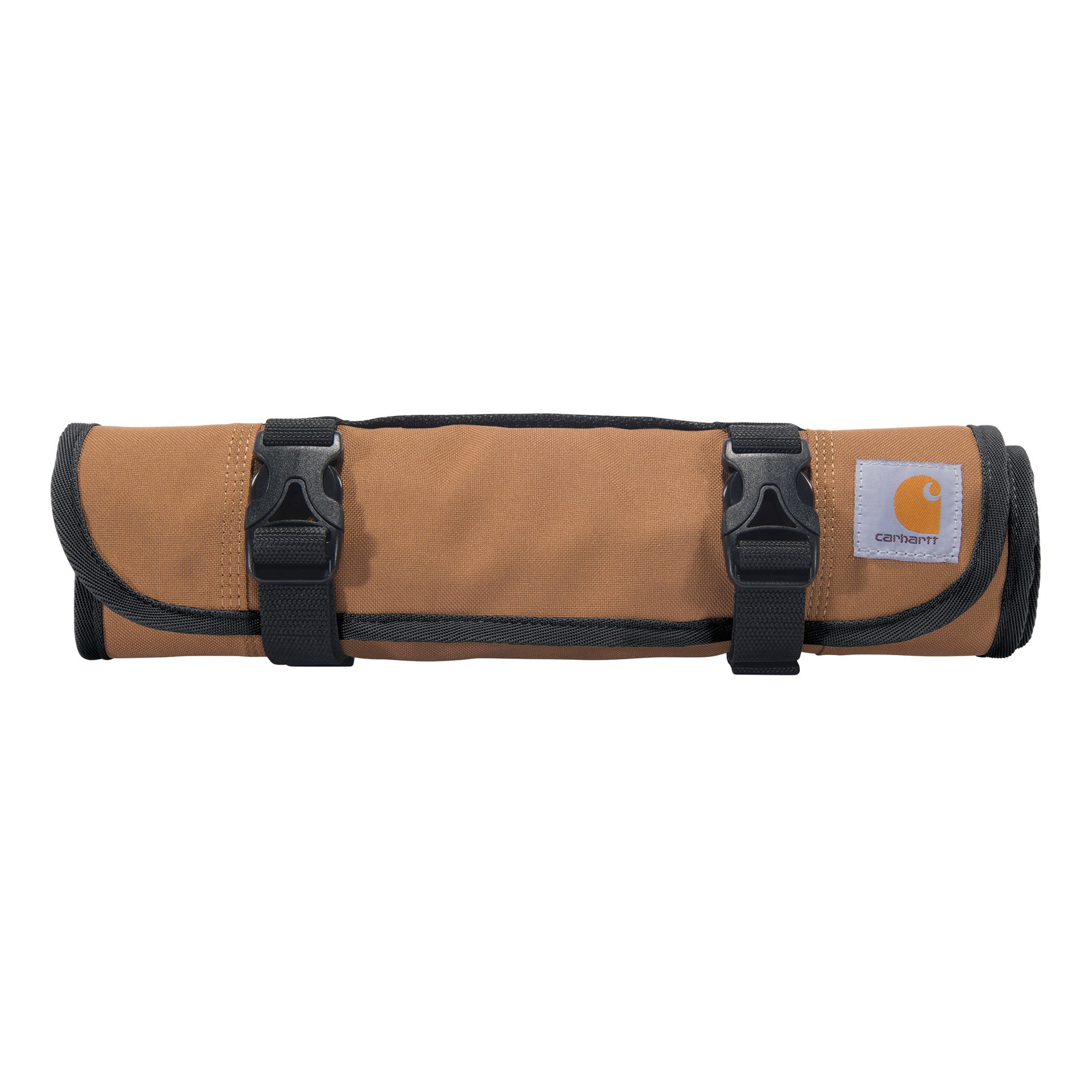 slide 2 of 6, Carhartt 18 Pocket Utility Roll Carhartt Brown Nylon 14-in W x 5.1-in D x 6-in L Hook and loop Tool roll, 1 ct