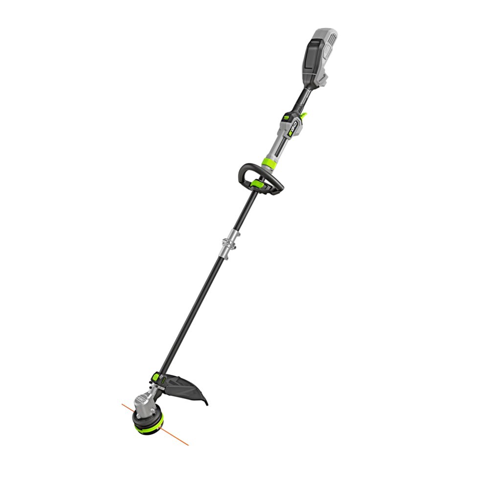 slide 1 of 6, EGO POWER+ POWERLOAD with Carbon Fiber Shaft 56-volt 16-in Telescopic Shaft Battery String Trimmer, 1 ct