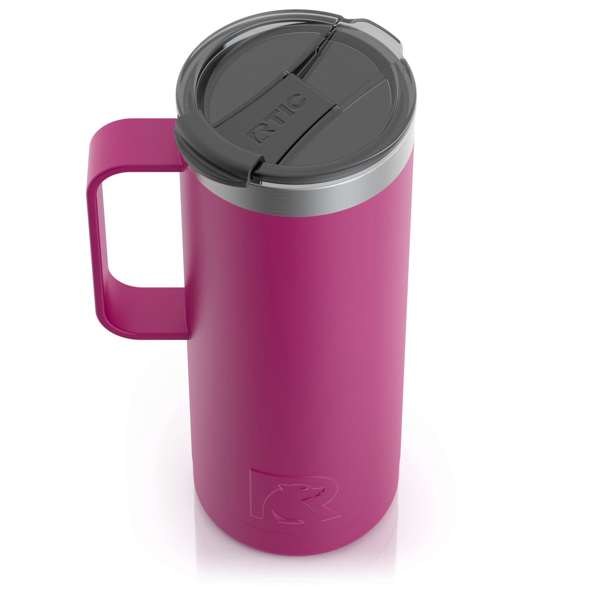 slide 3 of 6, RTIC Outdoors 20-fl oz -fl oz Stainless steel Insulated Travel mug - Very Berry, 1 ct