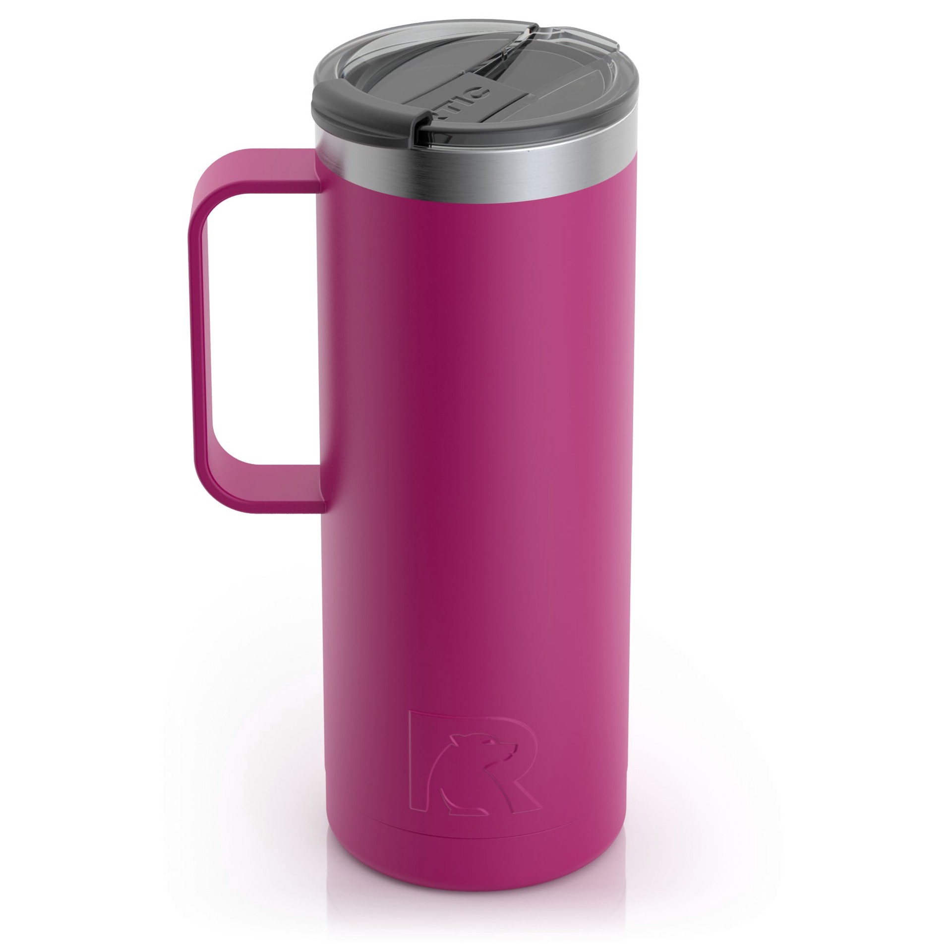 slide 5 of 6, RTIC Outdoors 20-fl oz -fl oz Stainless steel Insulated Travel mug - Very Berry, 1 ct