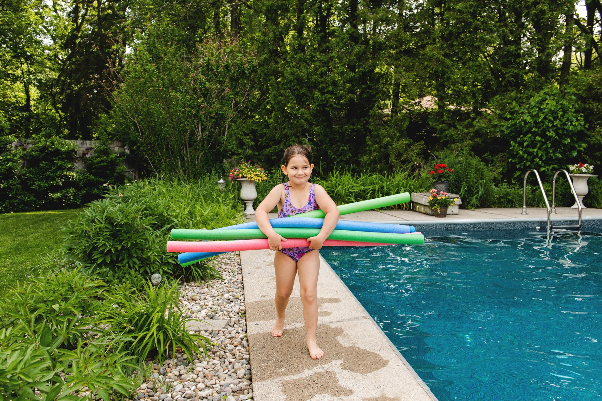 slide 4 of 4, Big Joe 50-in x 2.25-in 1 -Seat Blue or Green or Pink Pool noodle, 1 ct