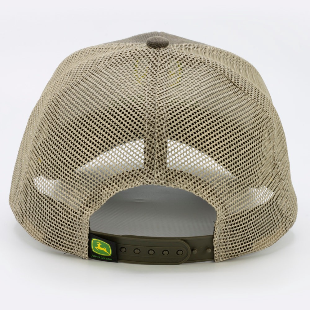 slide 3 of 4, John Deere Men's Brown/Khaki Polyester Baseball cap, 1 ct