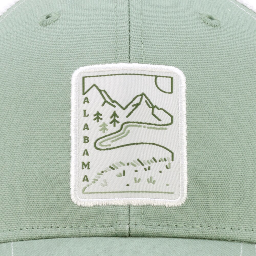 slide 2 of 4, Infinity Brands Women's Sage/White Cotton Baseball cap, 1 ct