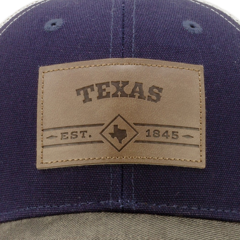 slide 2 of 4, Infinity Brands Men's Dark Navy/Brown/Khaki Cotton Baseball cap, 1 ct