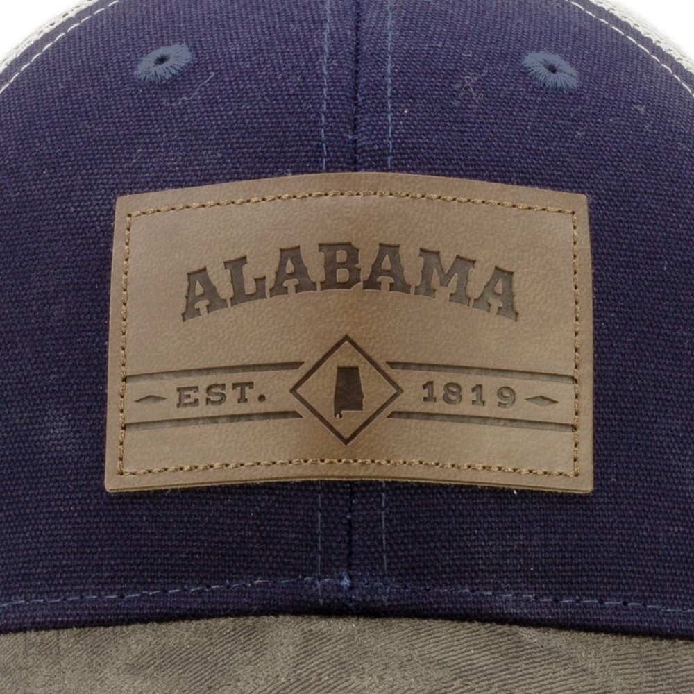 slide 2 of 4, Infinity Brands Men's Dark Navy/Brown/Khaki Cotton Baseball cap, 1 ct