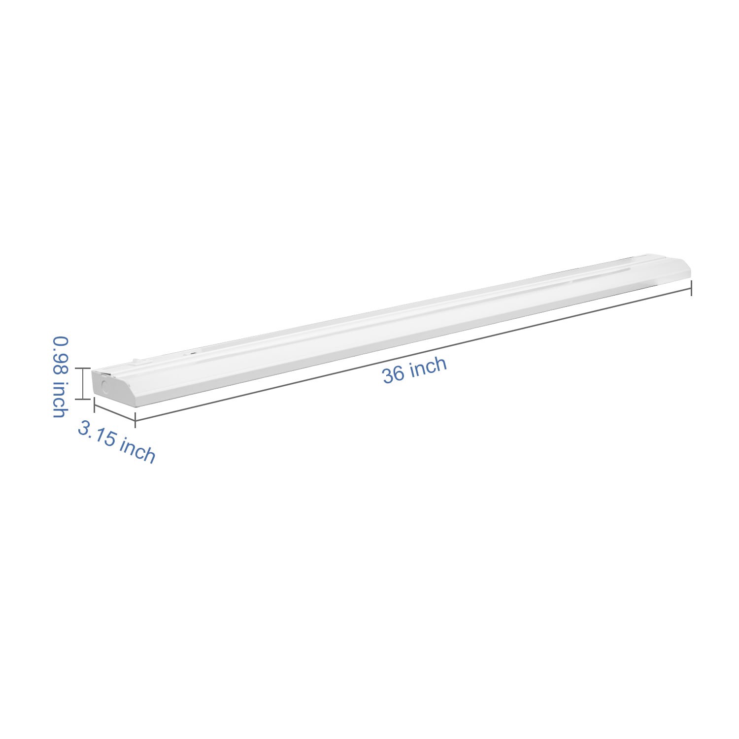 slide 2 of 2, Utilitech 36-in Plug-in LED Under Cabinet Light Bar Light, 1 ct