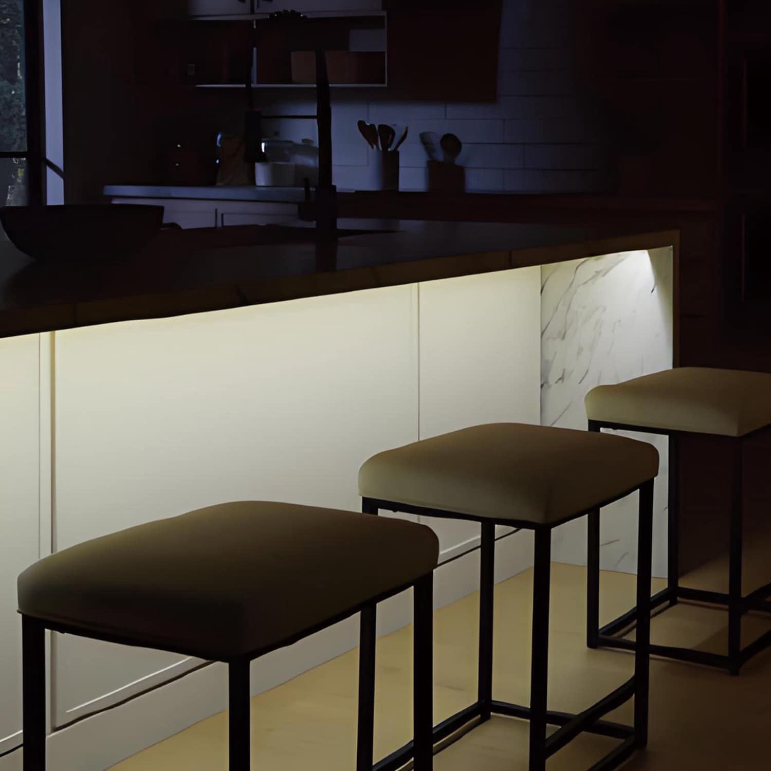 slide 5 of 6, Utilitech 12-in Hardwired LED Under Cabinet Light Bar Light, 1 ct