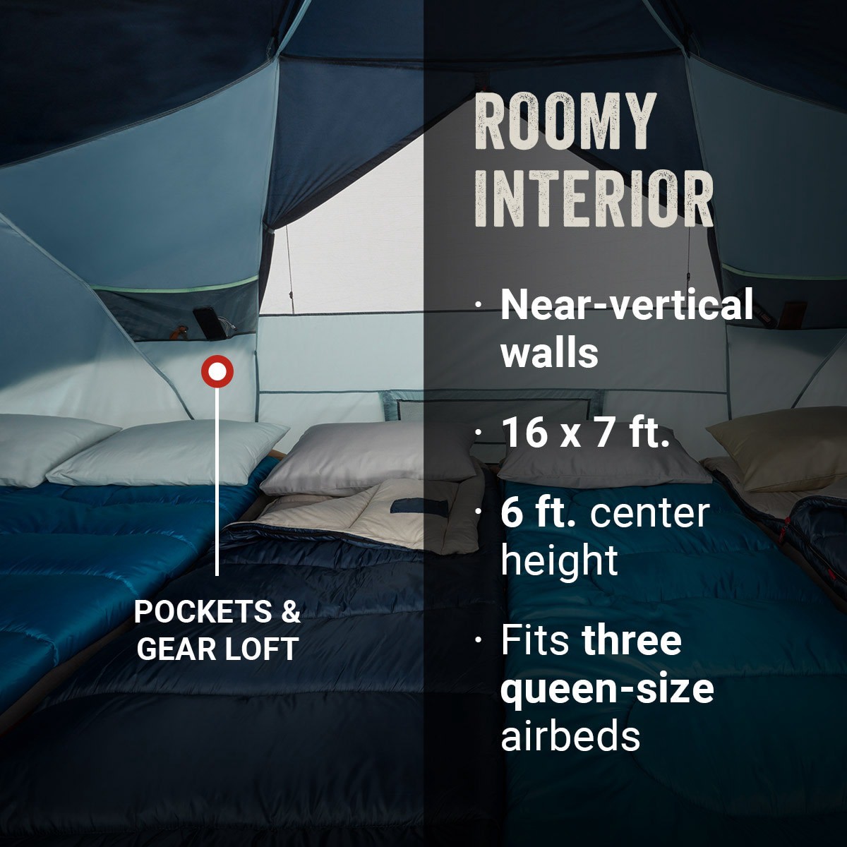 slide 5 of 6, Coleman Nylon 8 -Person Tent, 1 ct
