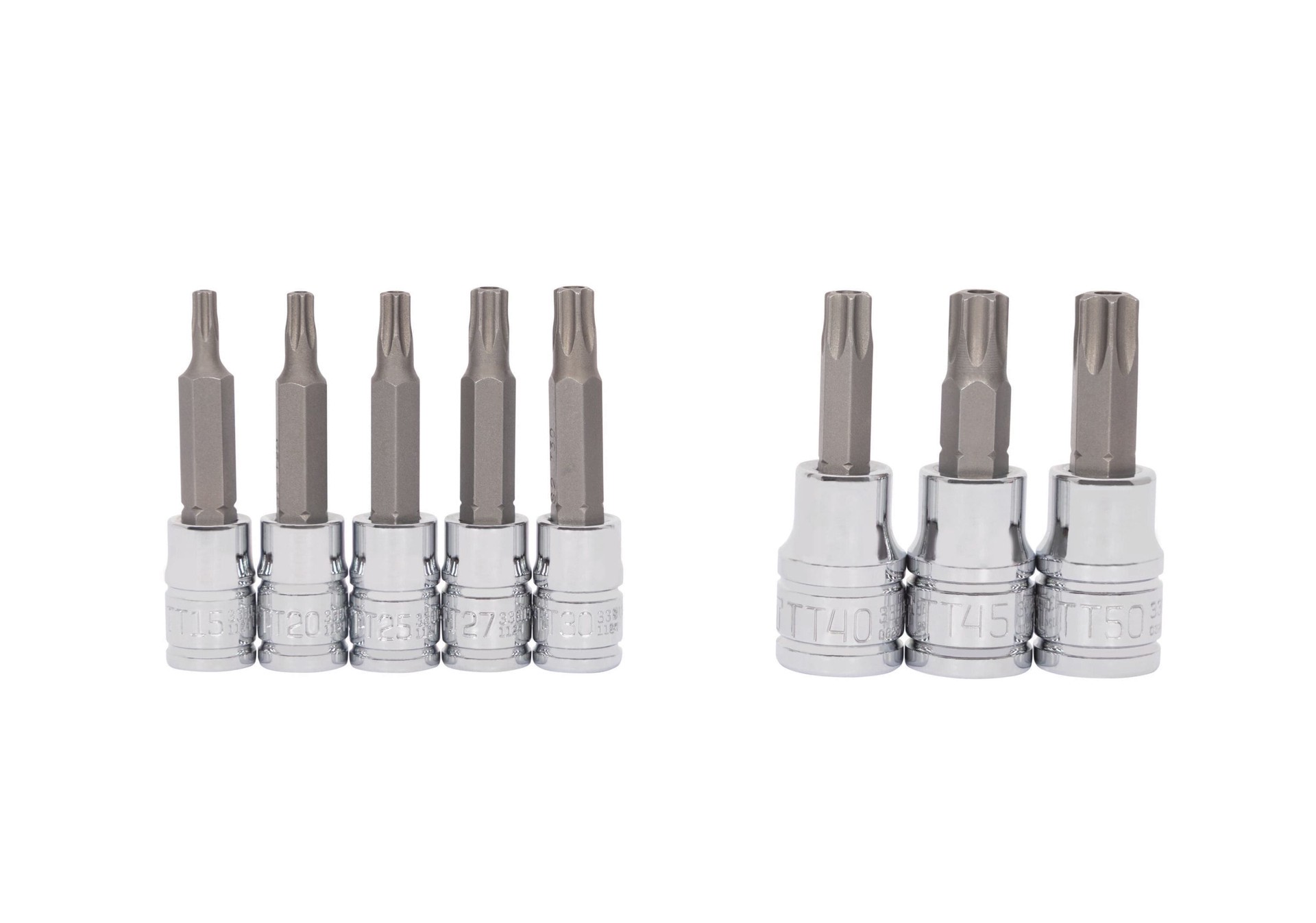 slide 2 of 6, Kobalt 8 -Piece 1/4-in 3/8-in Drive Set Tamper-proof Torx Bit Driver Socket Set, 1 ct