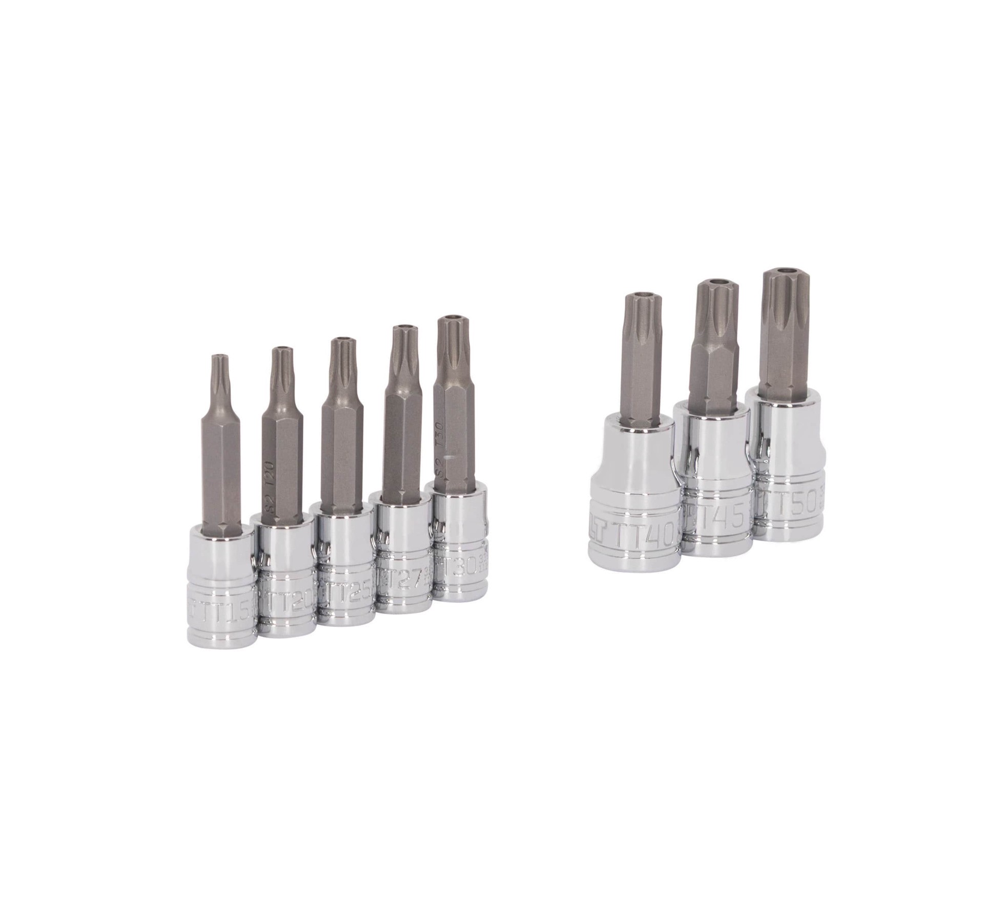 slide 3 of 6, Kobalt 8 -Piece 1/4-in 3/8-in Drive Set Tamper-proof Torx Bit Driver Socket Set, 1 ct