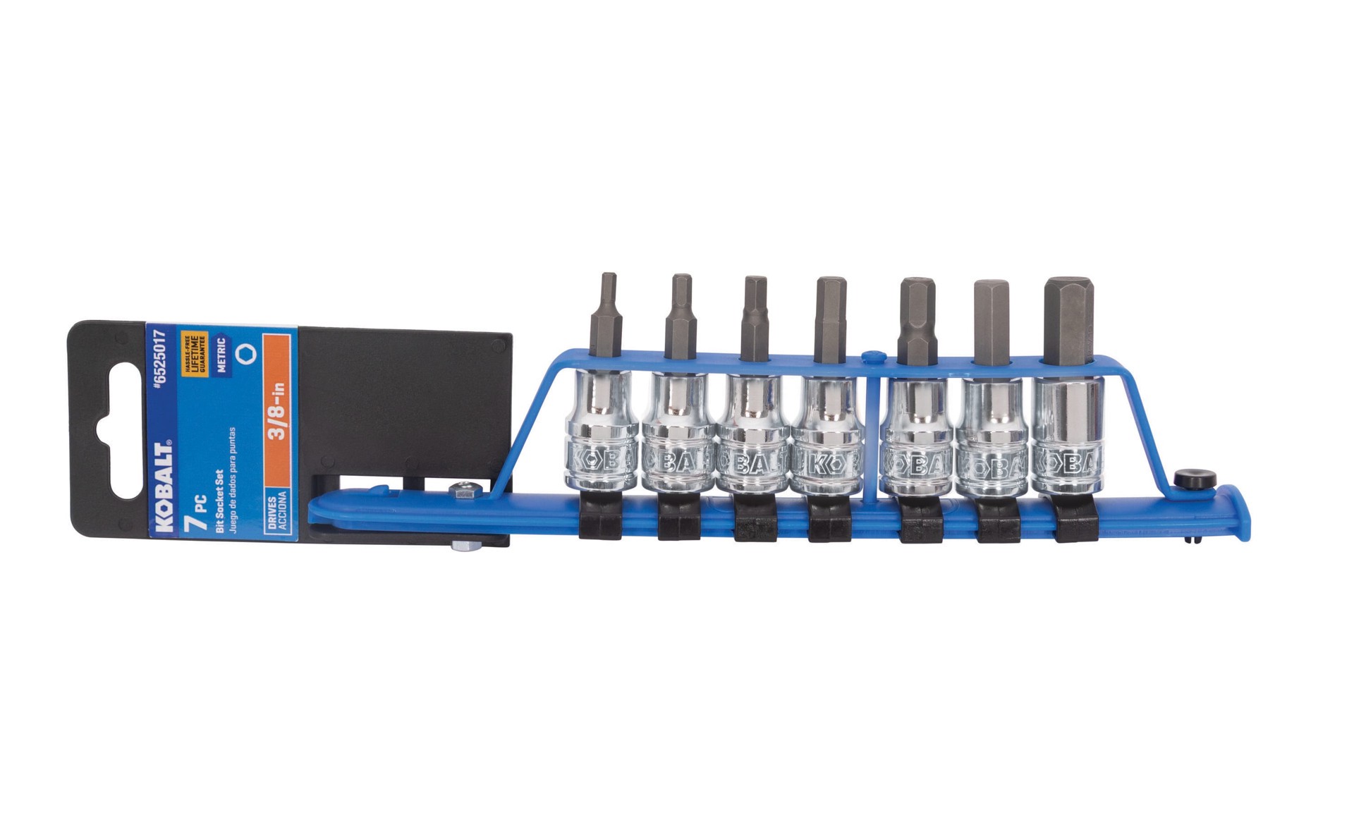 slide 2 of 5, Kobalt 7 -Piece 3/8-in Drive Set Hex Bit Driver Socket Set, 1 ct