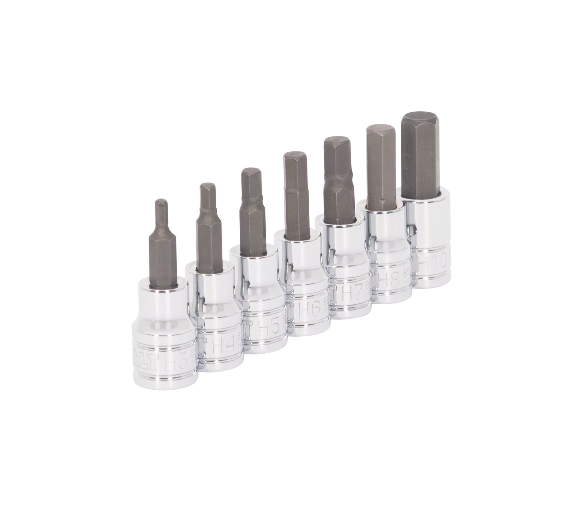 slide 5 of 5, Kobalt 7 -Piece 3/8-in Drive Set Hex Bit Driver Socket Set, 1 ct