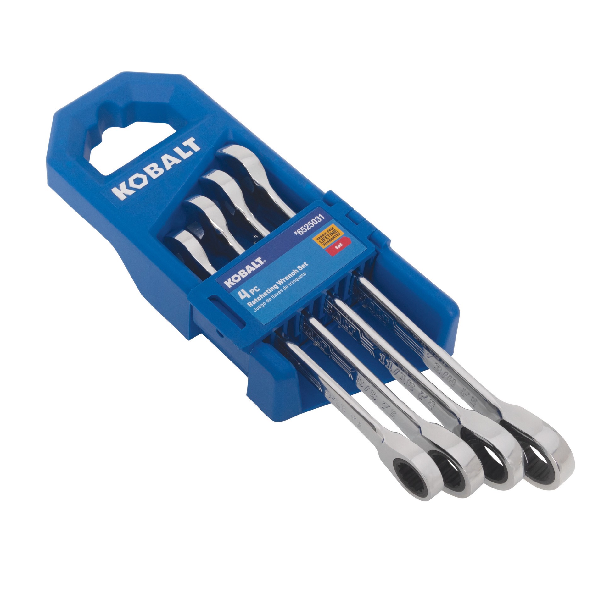 slide 3 of 6, Kobalt 4 -Piece Set Standard (SAE) Ratchet Wrench, 1 ct