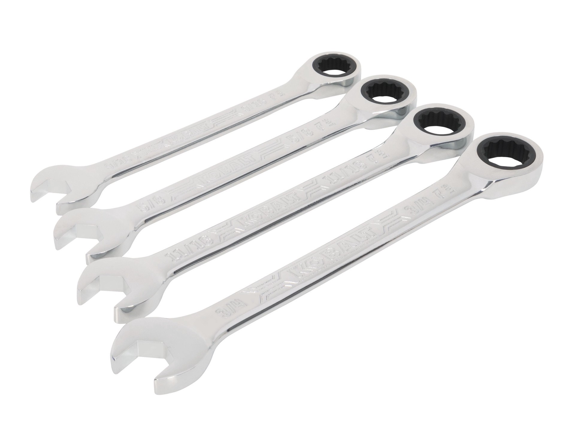 slide 6 of 6, Kobalt 4 -Piece Set Standard (SAE) Ratchet Wrench, 1 ct