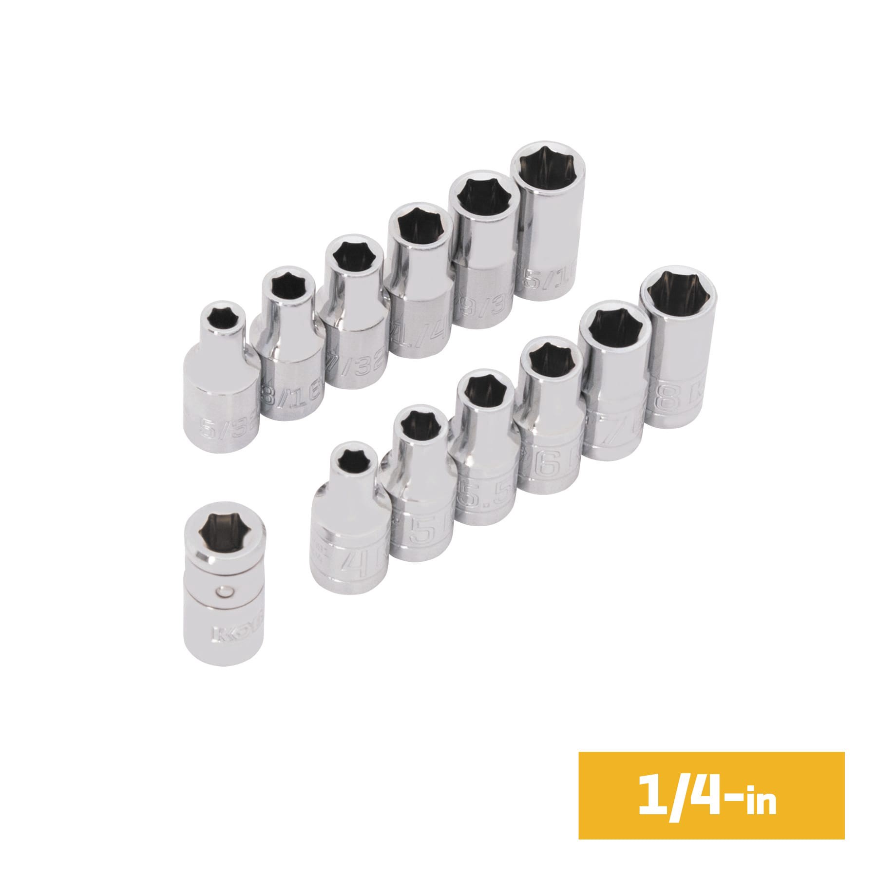 slide 6 of 6, Kobalt 65 -Piece Standard (SAE) and Metric Mechanics Tool Set with Hard Case, 1 ct