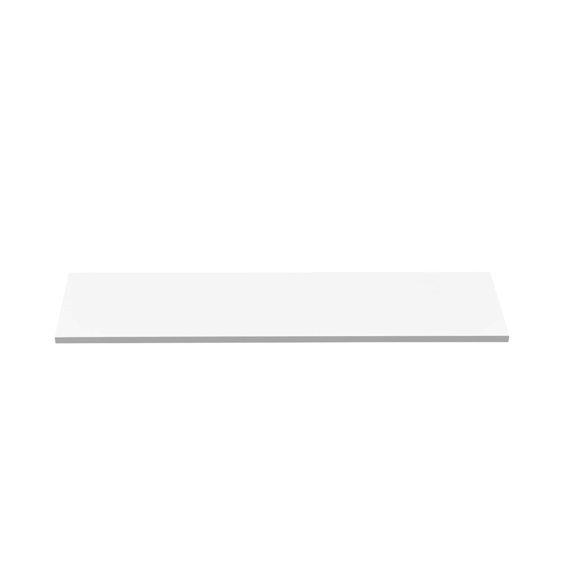 slide 6 of 6, Style Selections 9.8-in D x 35.8-in L White MDF Rectangular Shelf board, 1 ct