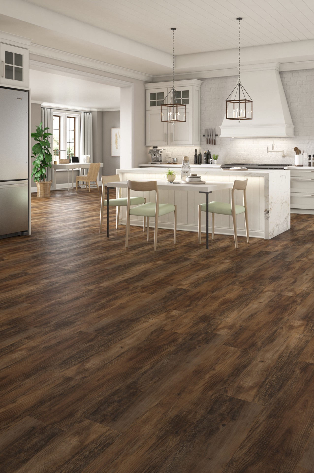 slide 2 of 6, STAINMASTER Gunner Oak 22-mil x 9-in W x 48-in L Waterproof Luxury Vinyl Plank Flooring ( 21.31-sq ft Carton ), 1 ct