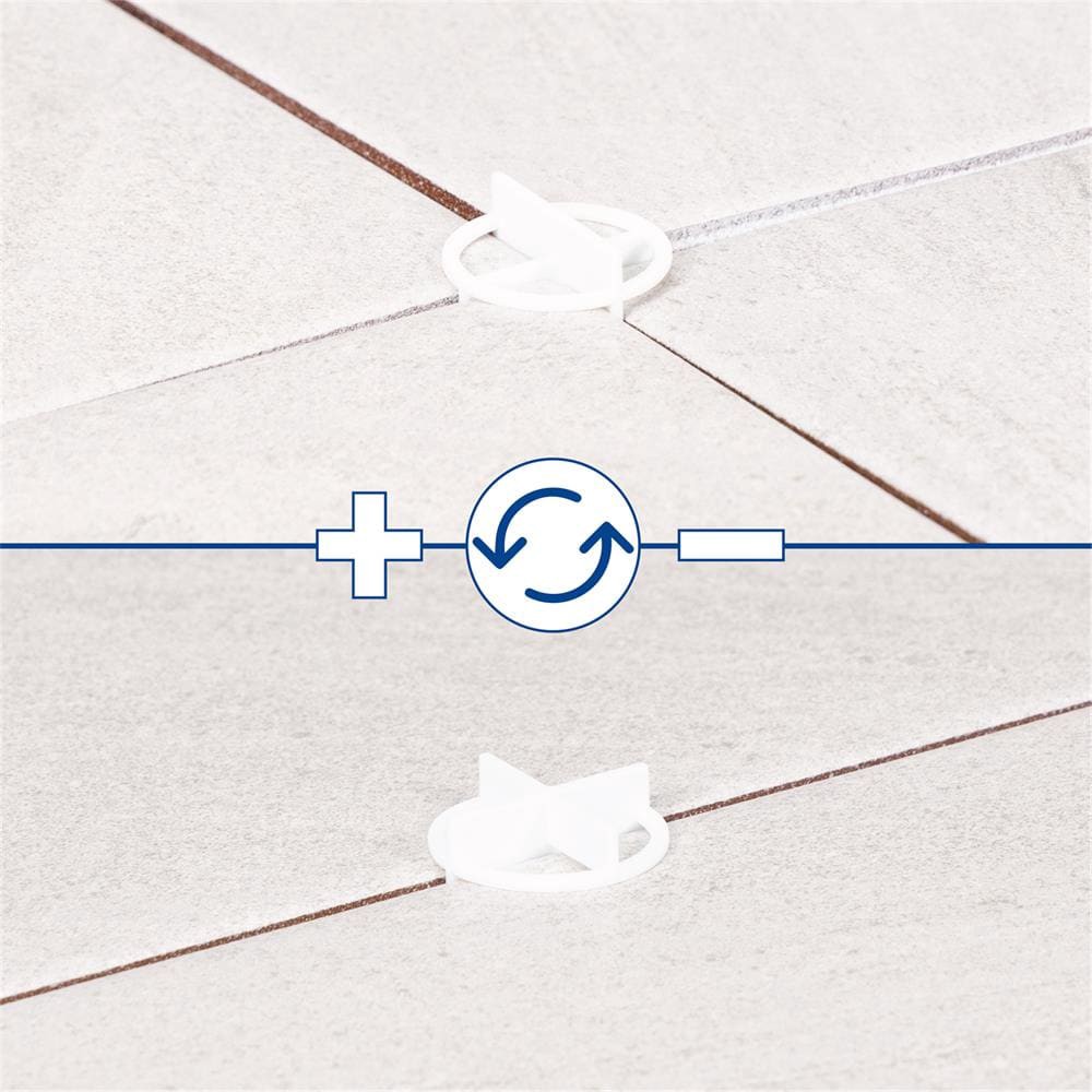 slide 2 of 6, BARWALT 1/16-in Plastic T-shaped Tile Spacer and ( 100 -Pack ), 1 ct